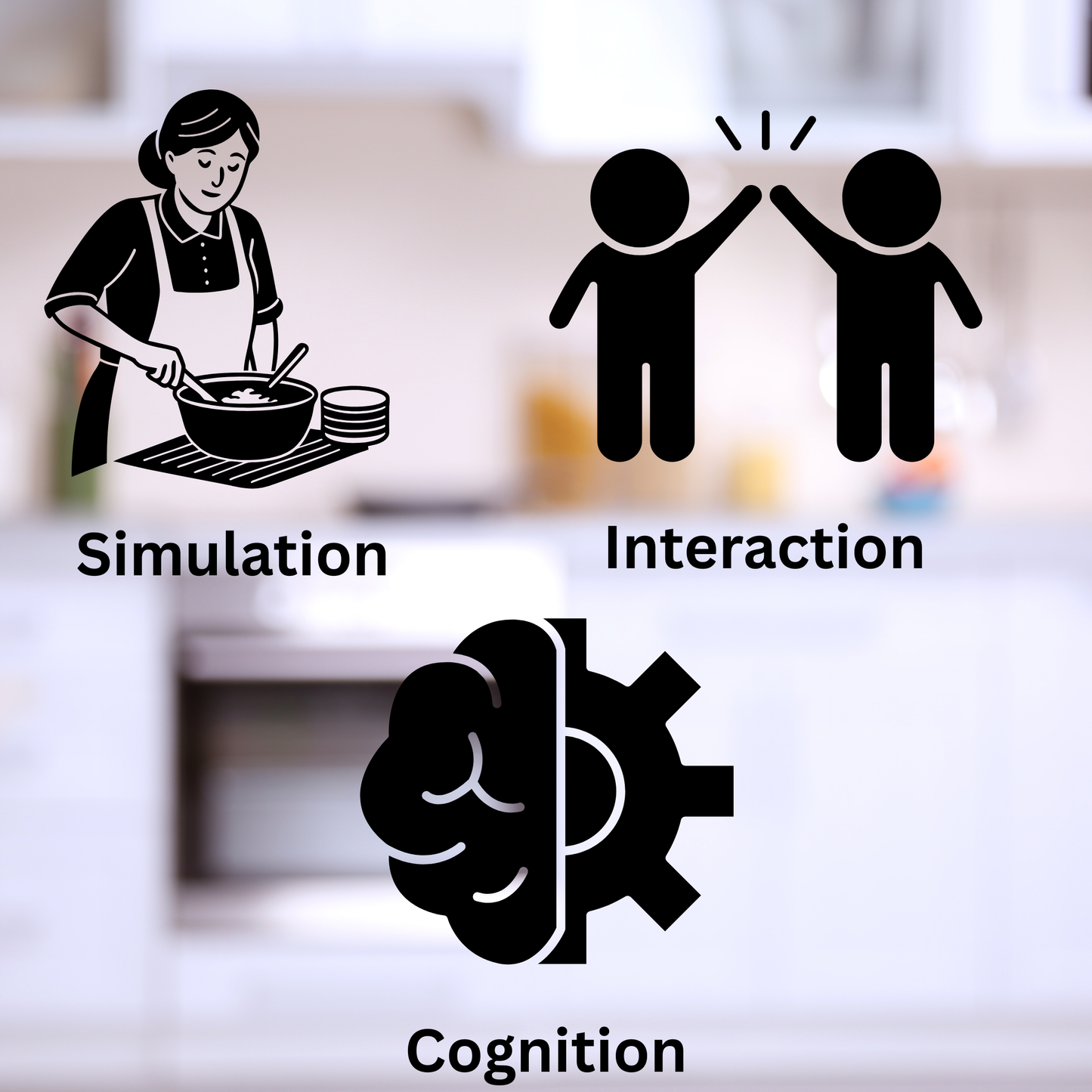 Toylicious Kids 26-Piece Mini Kitchen Playset with Realistic Lights, Sounds & Steam